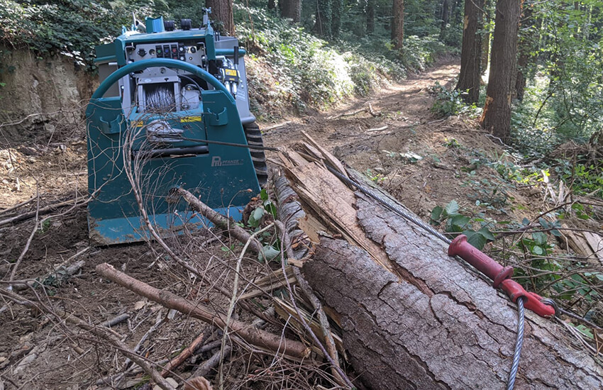 Winch in operation again